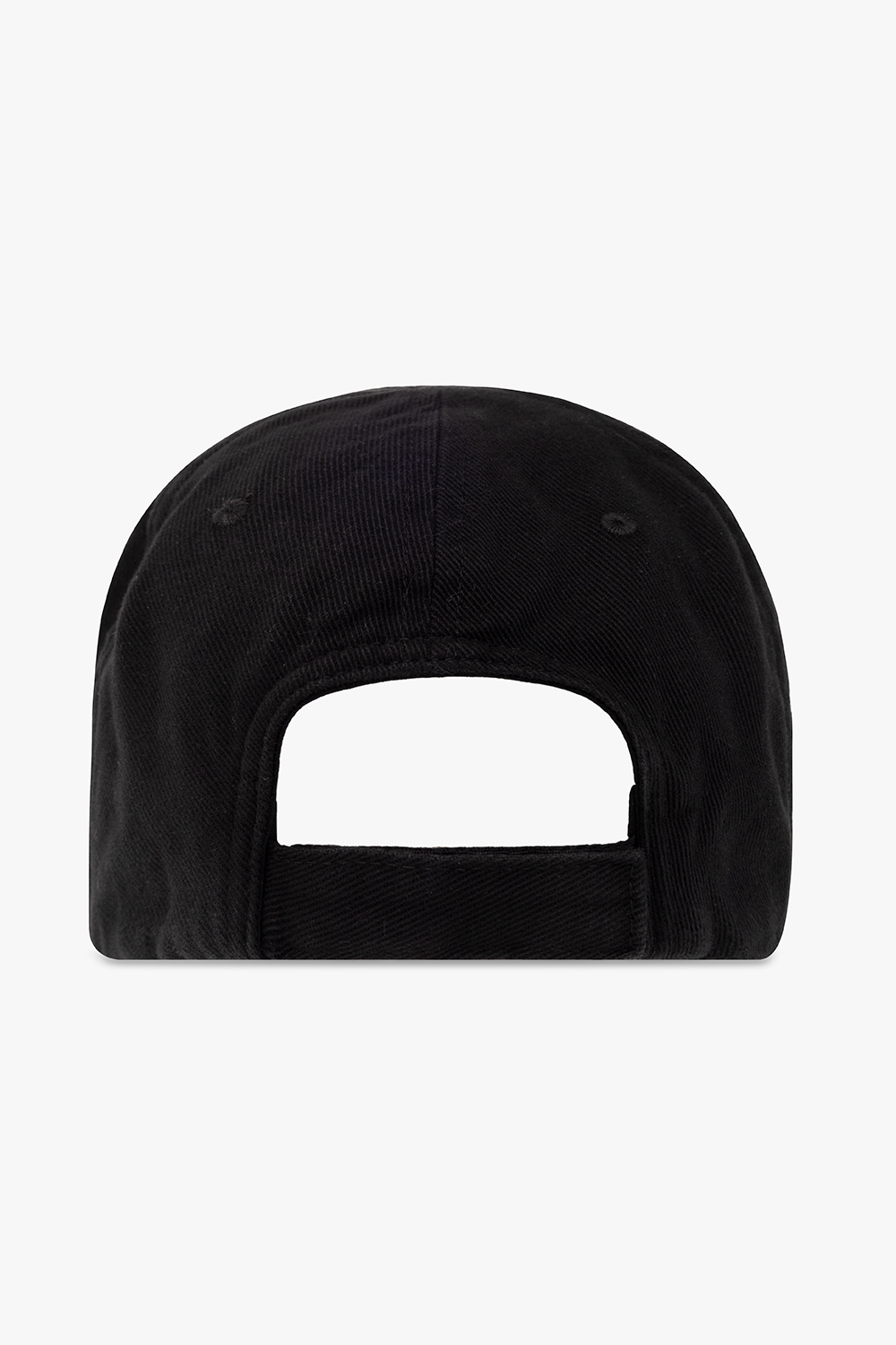 キャップ Balenciaga Black Polyester Baseball Cap Balenciaga Mens Baseball Cap Black- 24/7 News -Size L - 59